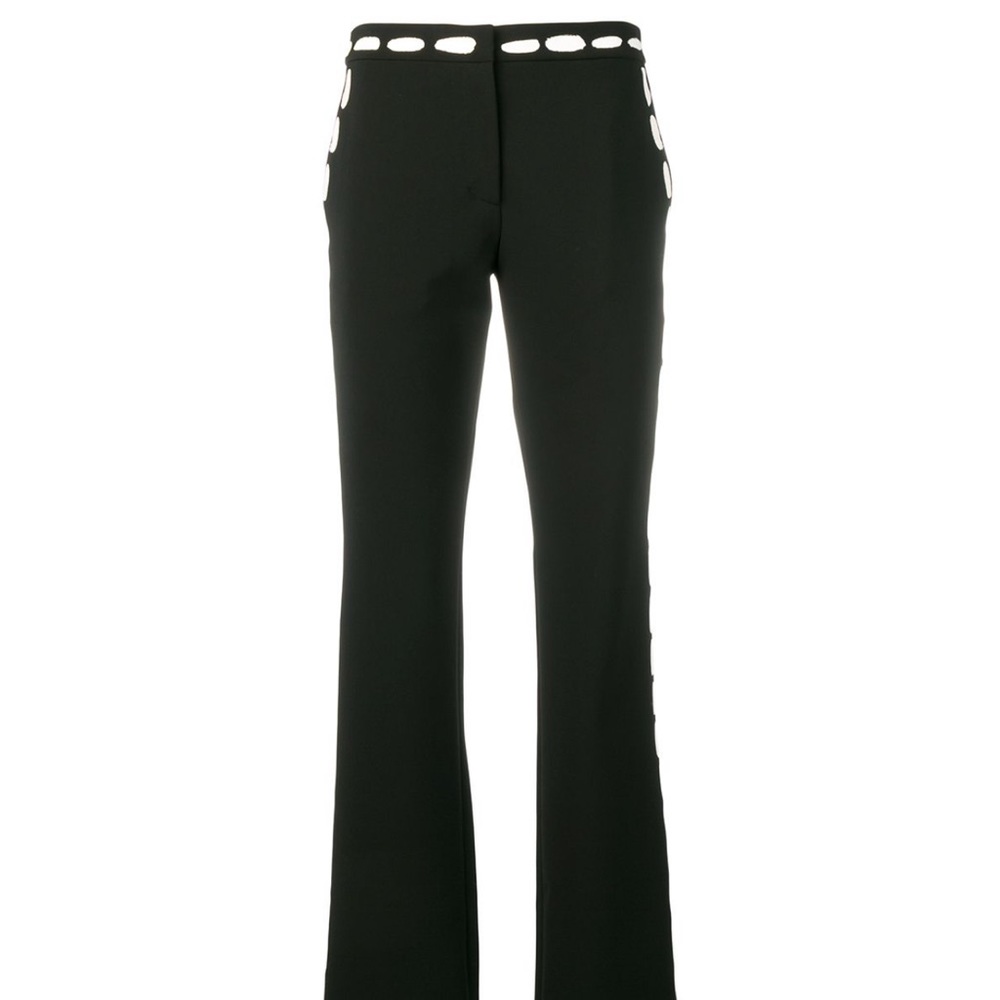 Authentic Moschino contrast print trouser